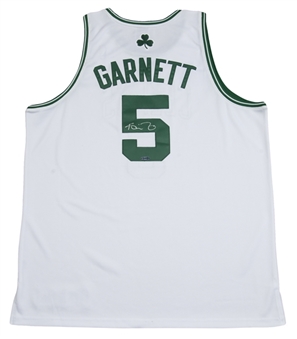 Kevin Garnett Signed Boston Celtics Home Jersey (UDA)